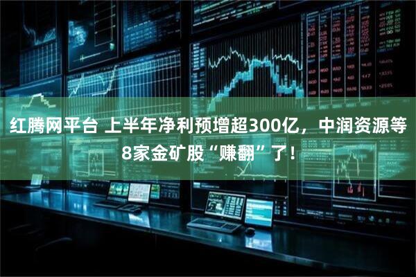 红腾网平台 上半年净利预增超300亿，中润资源等8家金矿股“赚翻”了！